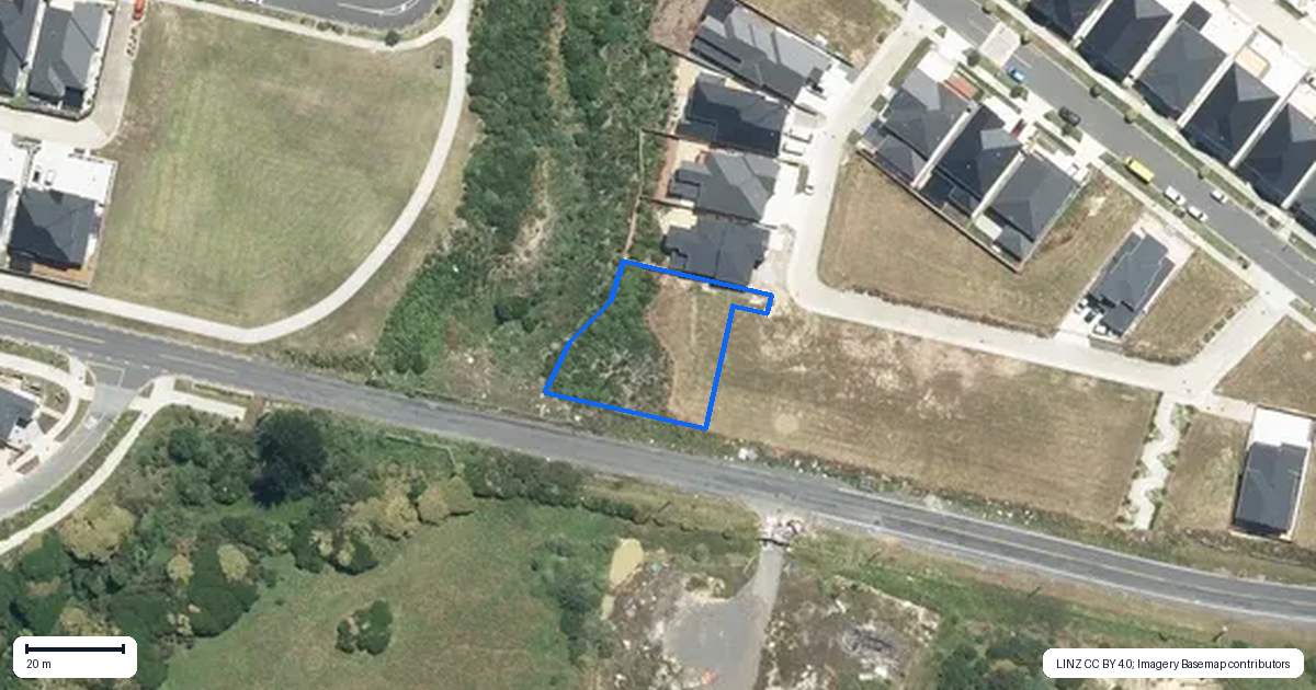 Property context map for 22 Ballyalton Crescent, Flat Bush, Auckland