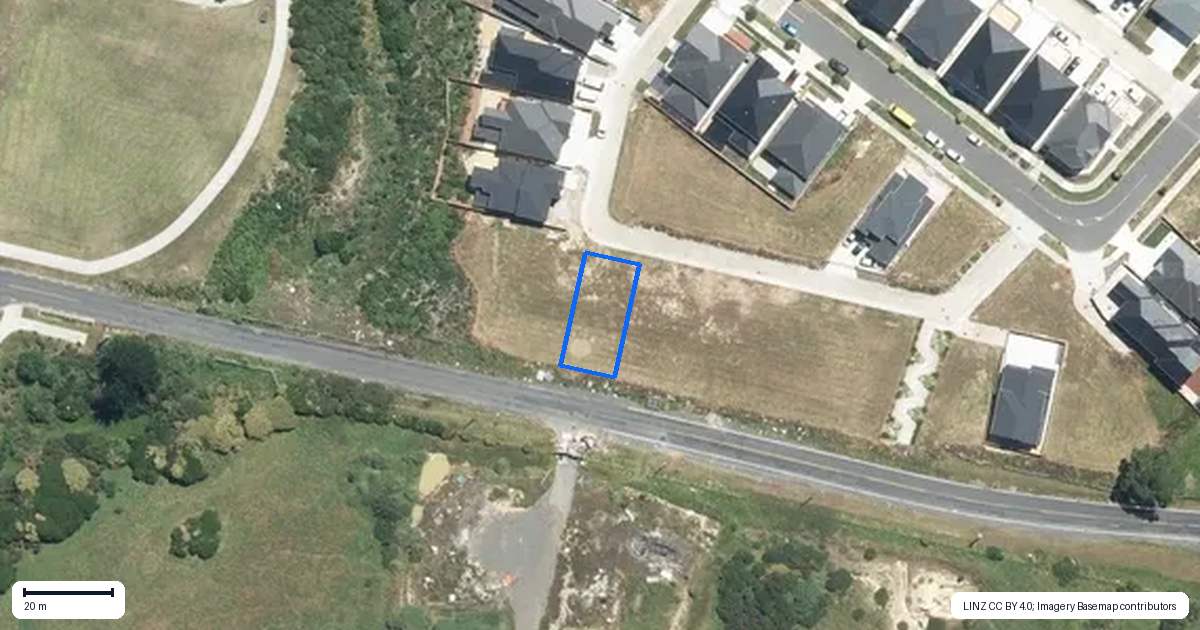 Property context map for 18 Ballyalton Crescent, Flat Bush, Auckland