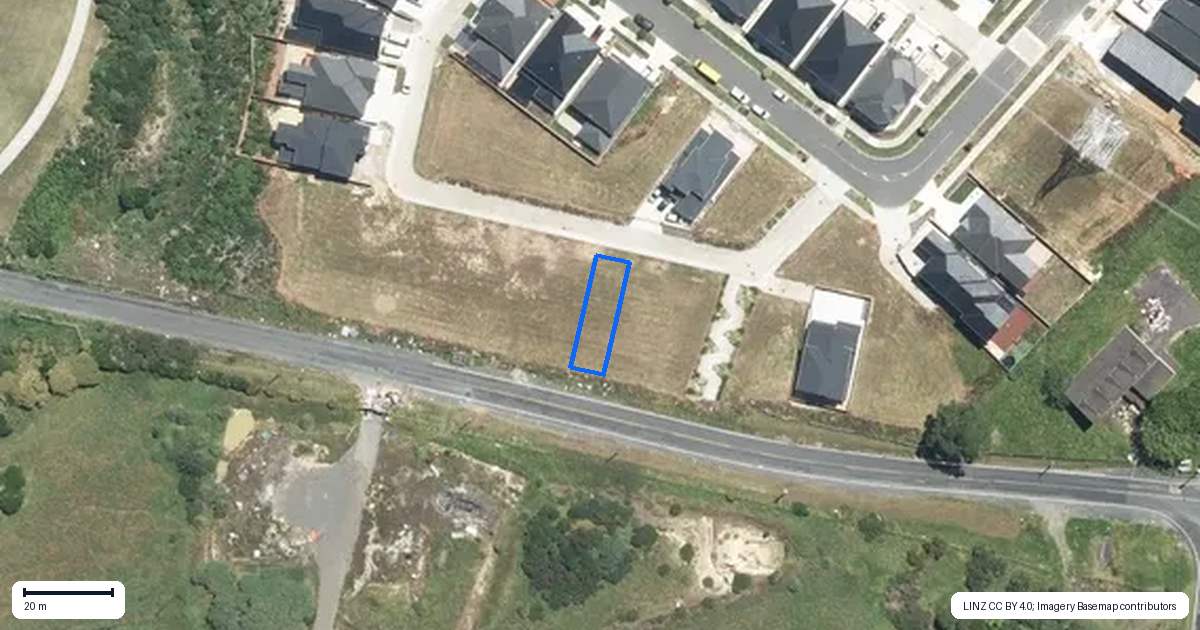 Property context map for 8 Ballyalton Crescent, Flat Bush, Auckland