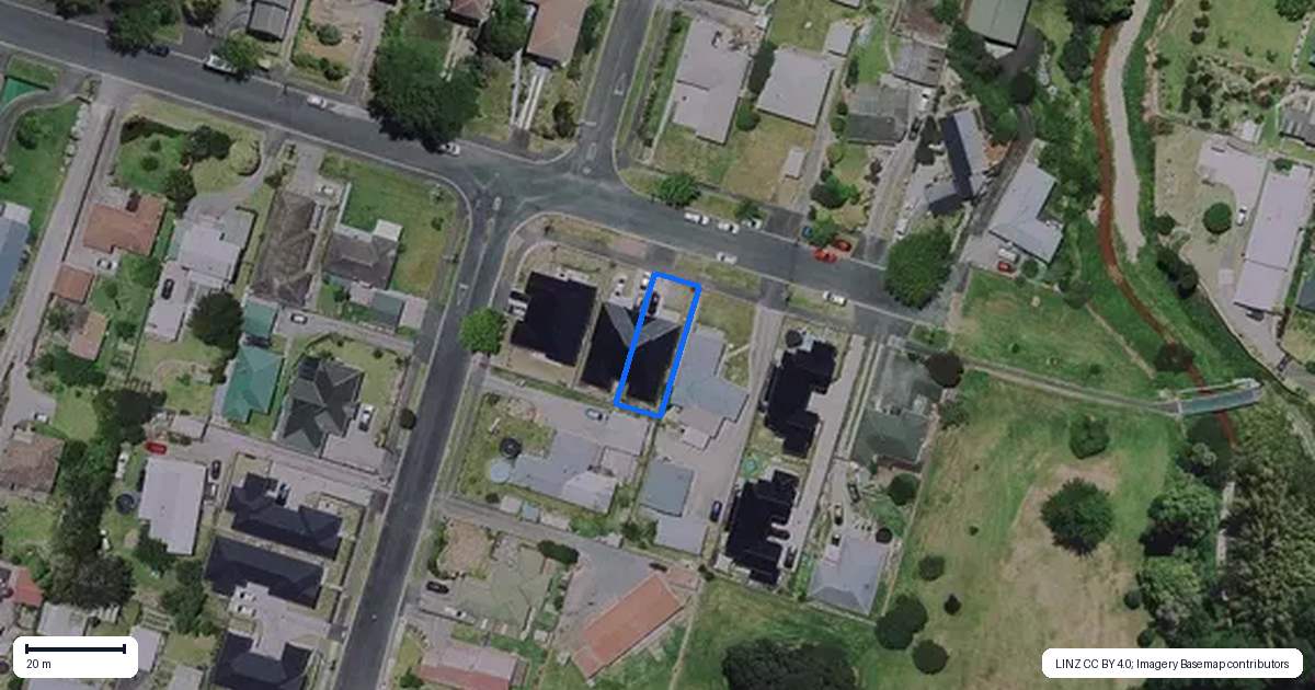 Property context map for 1/37 Aberfoyle Street, Dinsdale, Hamilton