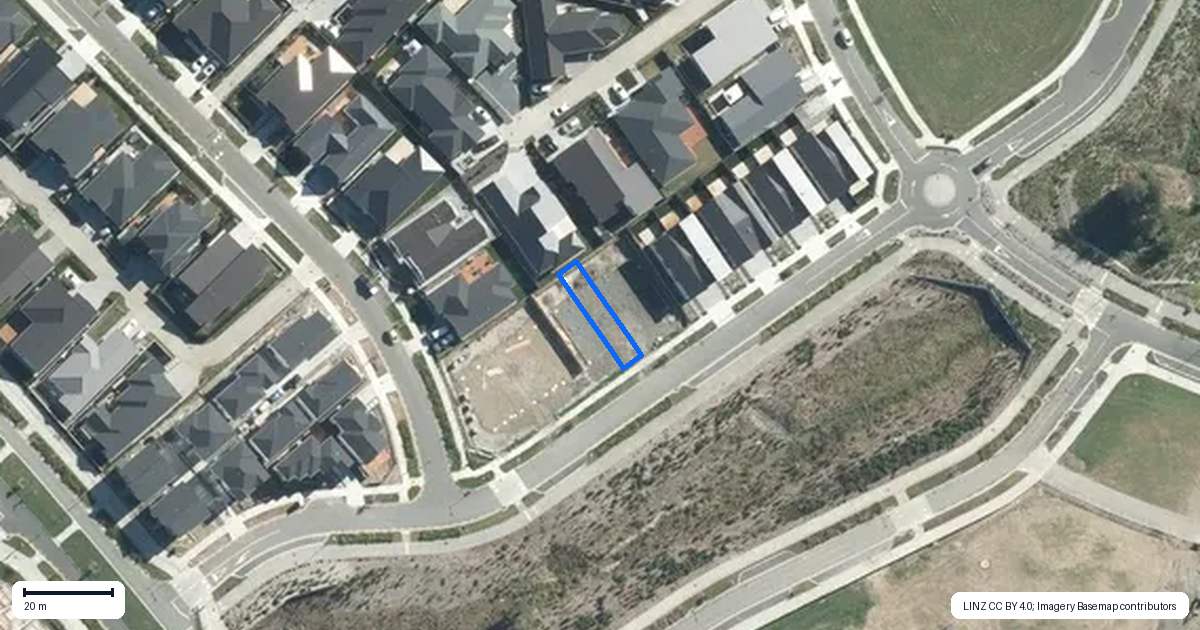Property context map for 25 Te Taruna Drive, Wainui