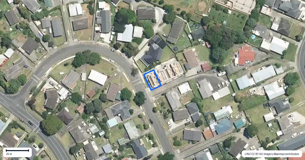 Property context map for 67A Beeston Crescent, Manurewa, Auckland
