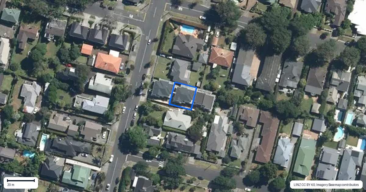 Property context map for 126B The Drive, Epsom, Auckland