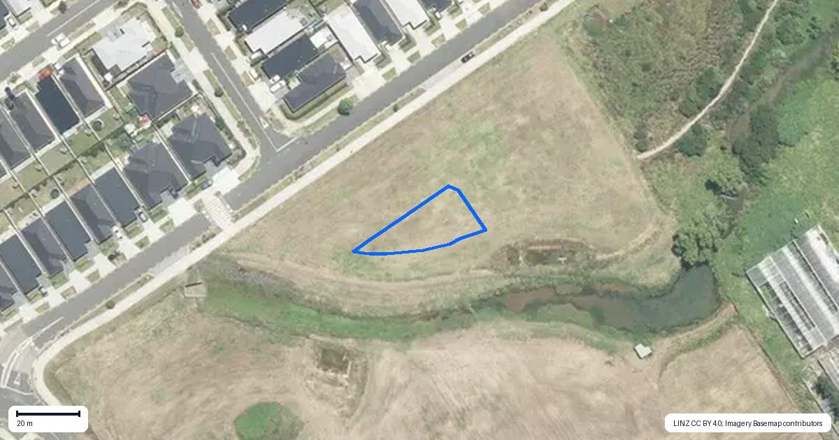 Property context map for 84 Belmont Road, Pukekohe