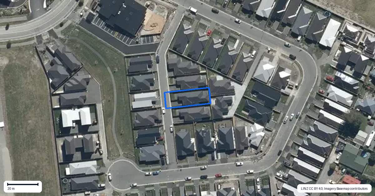 Property context map for 5 Clontarf Lane, Belfast, Christchurch