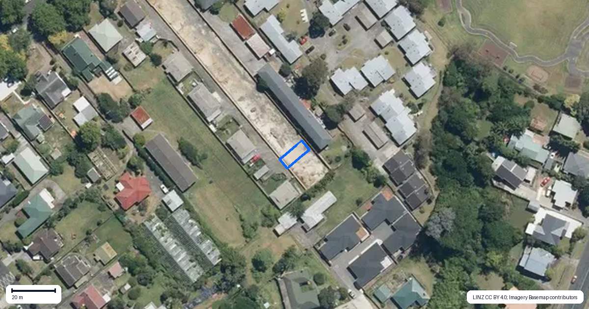 Property context map for 12/20 Seabrook Avenue, New Lynn, Auckland