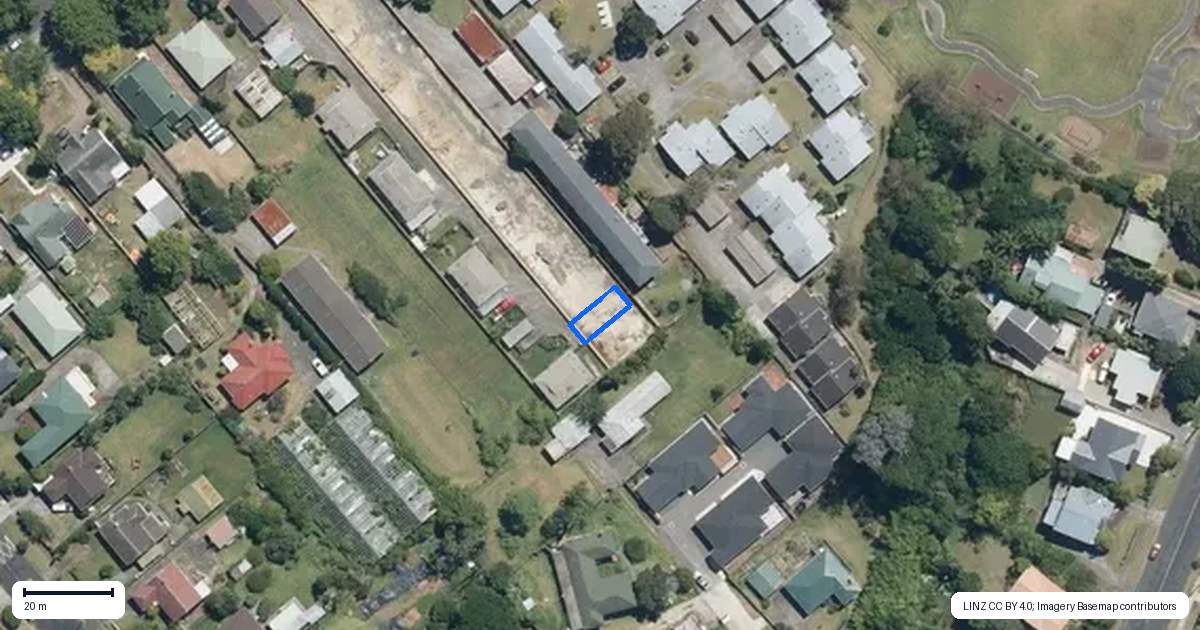 Property context map for 13/20 Seabrook Avenue, New Lynn, Auckland