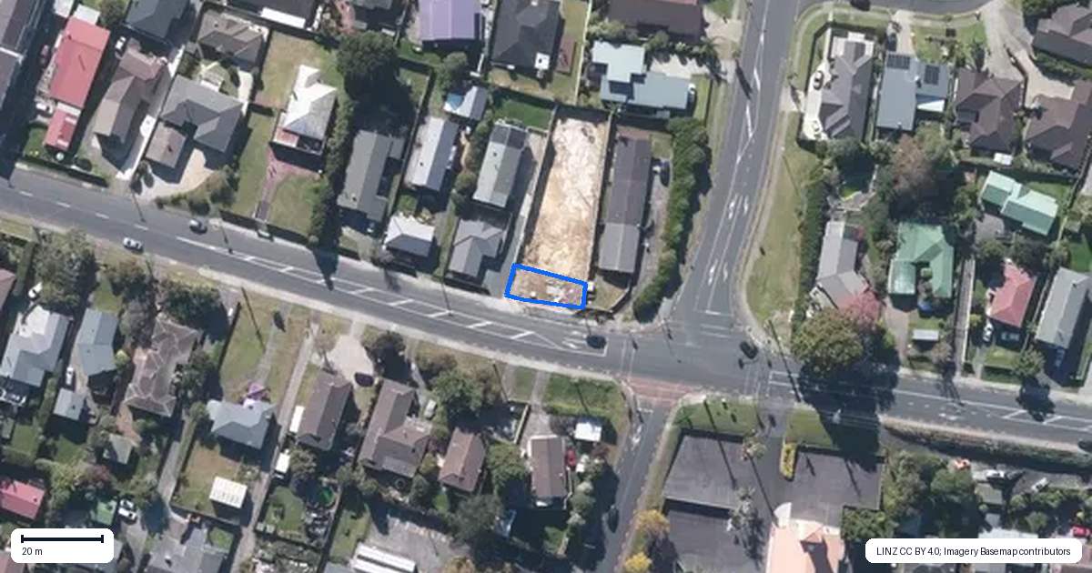 Property context map for 98A Royal Road, Massey, Auckland