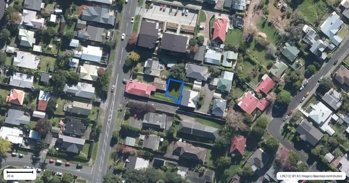 Property context map for 4/53 Woodward Road, Mount Albert, Auckland