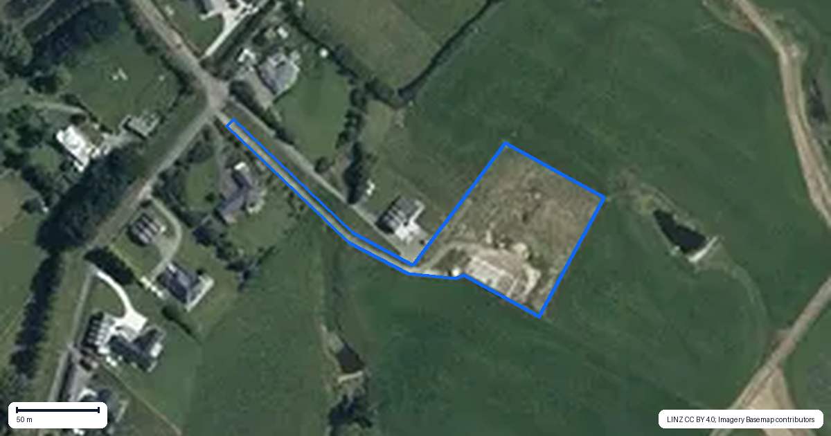 Property context map for 1/248D Watershed Road, Bunnythorpe, Palmerston North