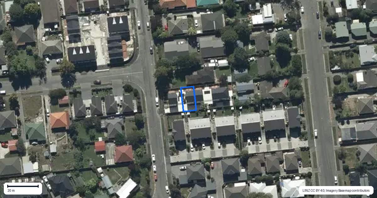 Property context map for 2/55 Centennial Avenue, Riccarton, Christchurch