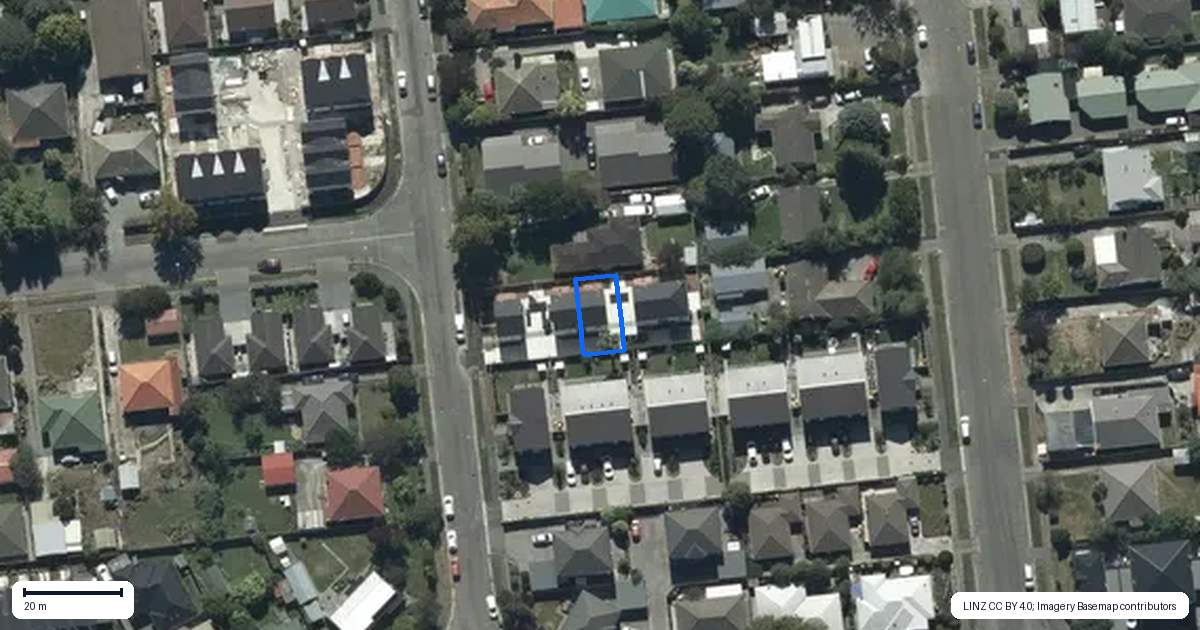 Property context map for 3/55 Centennial Avenue, Riccarton, Christchurch
