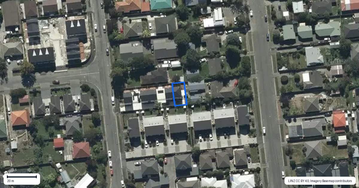Property context map for 5/55 Centennial Avenue, Riccarton, Christchurch