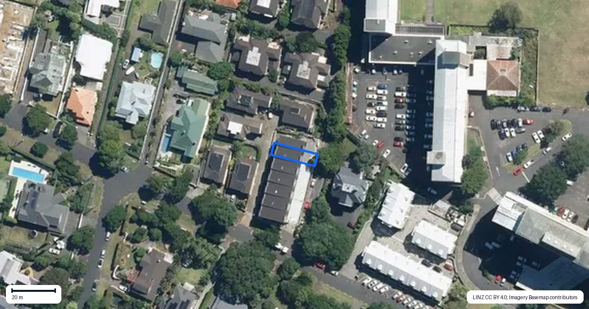 Property context map for 6/24 Claude Road, Epsom, Auckland