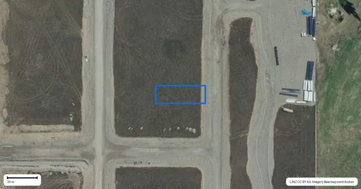Property context map for 32 Burdon Loop, Lake Hawea