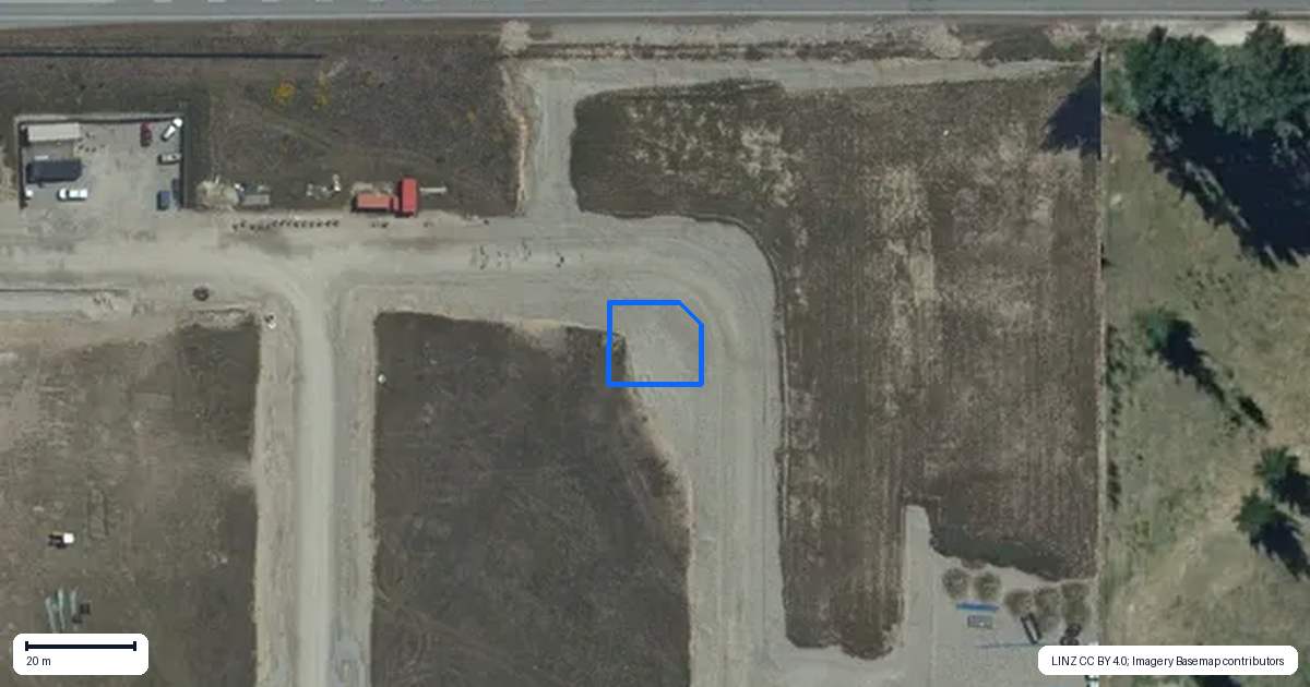 Property context map for 12 Burdon Loop, Lake Hawea