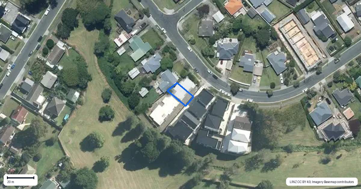 Property context map for 9B Sloane Street, Glen Innes, Auckland