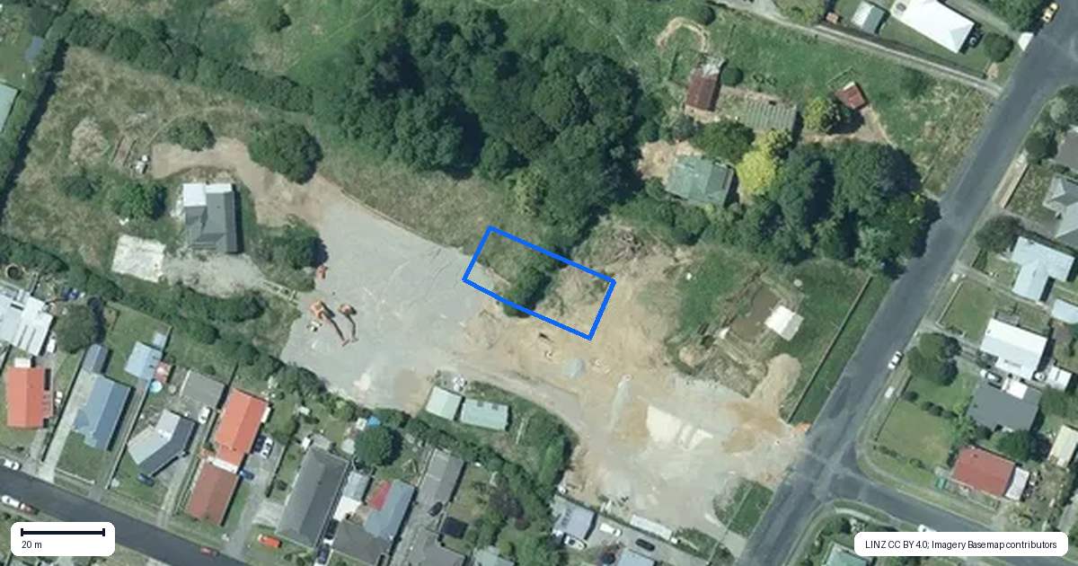 Property context map for 8 Horoeka Street, Inglewood