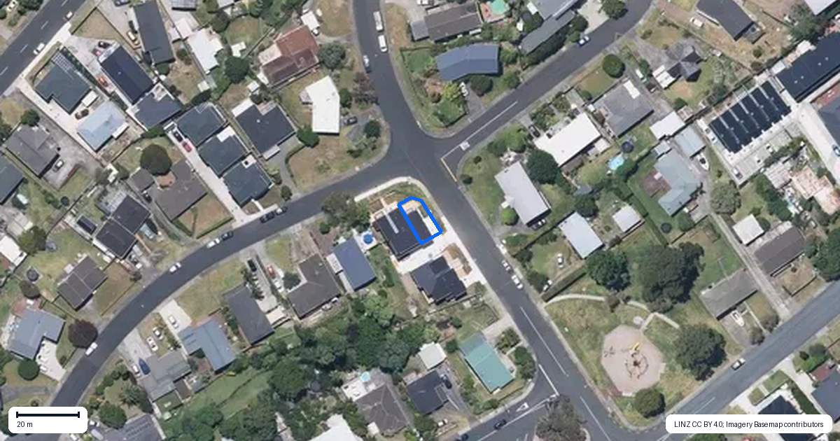 Property context map for 29A Finnerty Avenue, Howick, Auckland