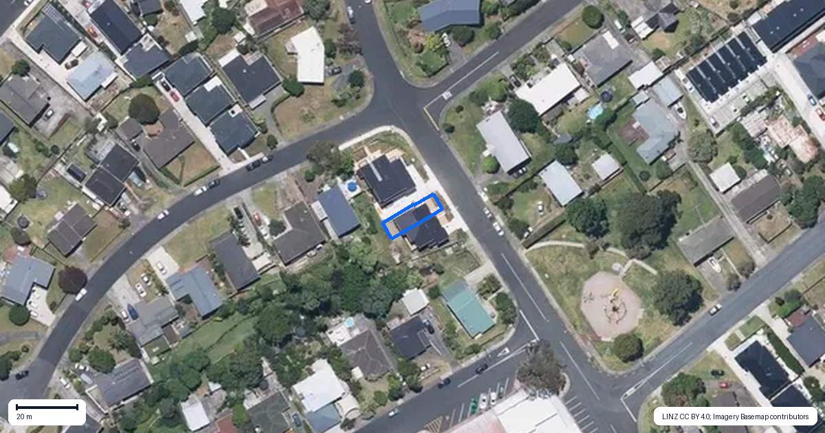 Property context map for 29B Finnerty Avenue, Howick, Auckland