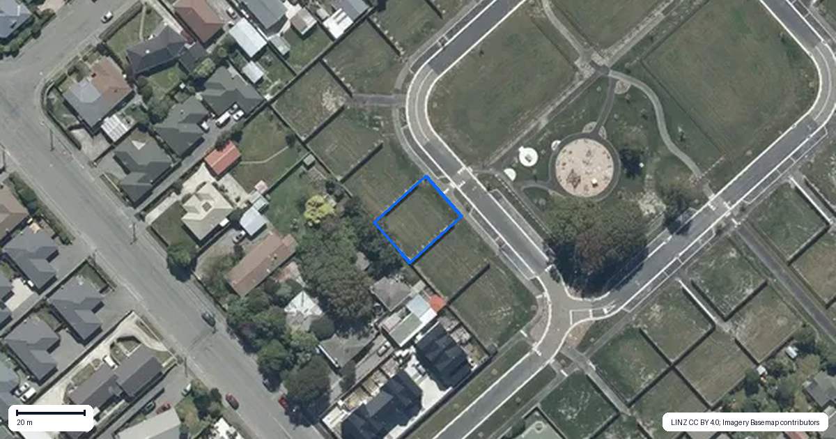 Property context map for 7 Akoranga Place, Hornby, Christchurch
