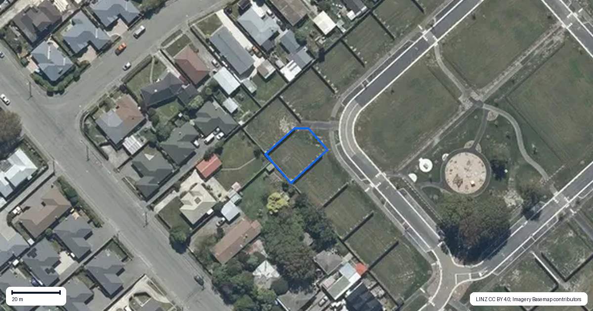 Property context map for 11 Akoranga Place, Hornby, Christchurch