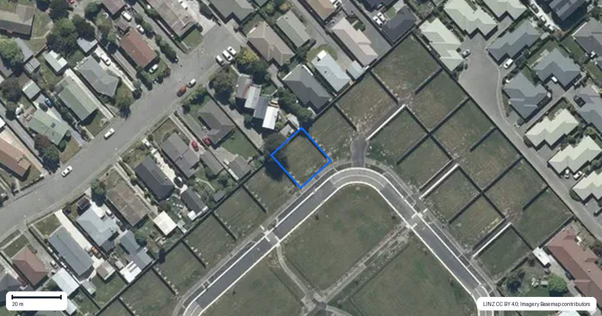 Property context map for 25 Akoranga Place, Hornby, Christchurch