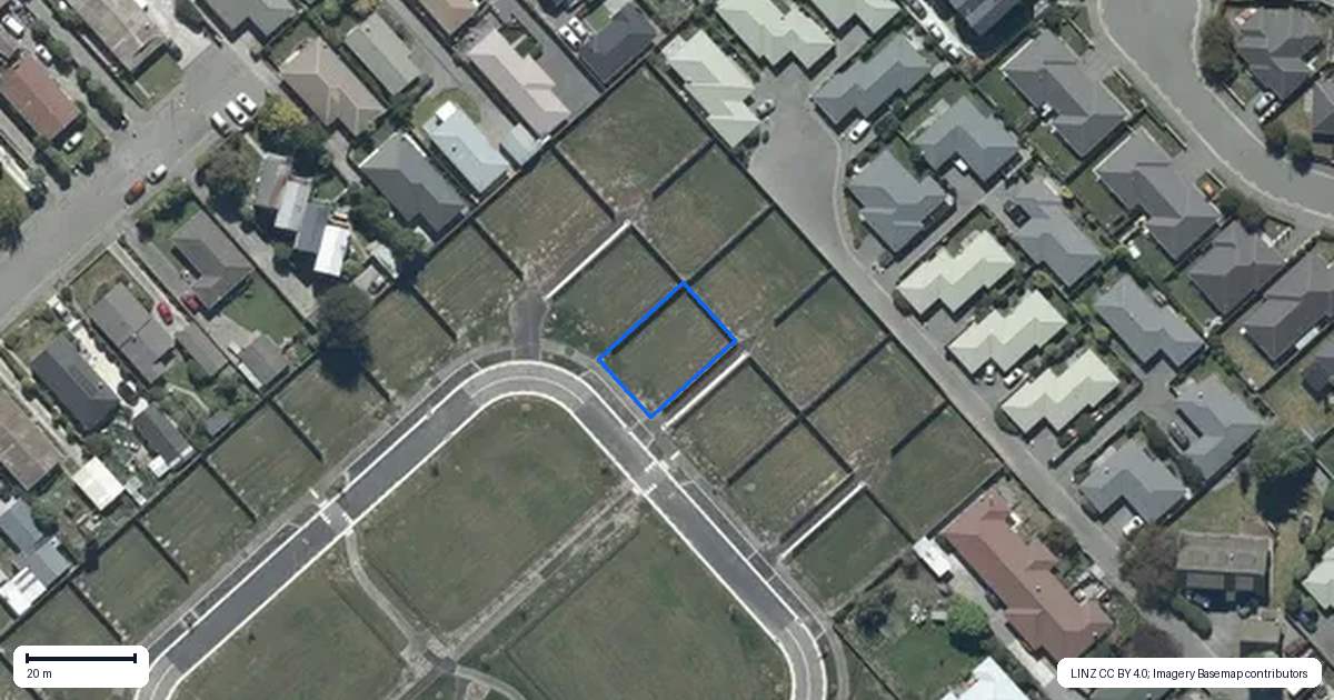 Property context map for 37 Akoranga Place, Hornby, Christchurch