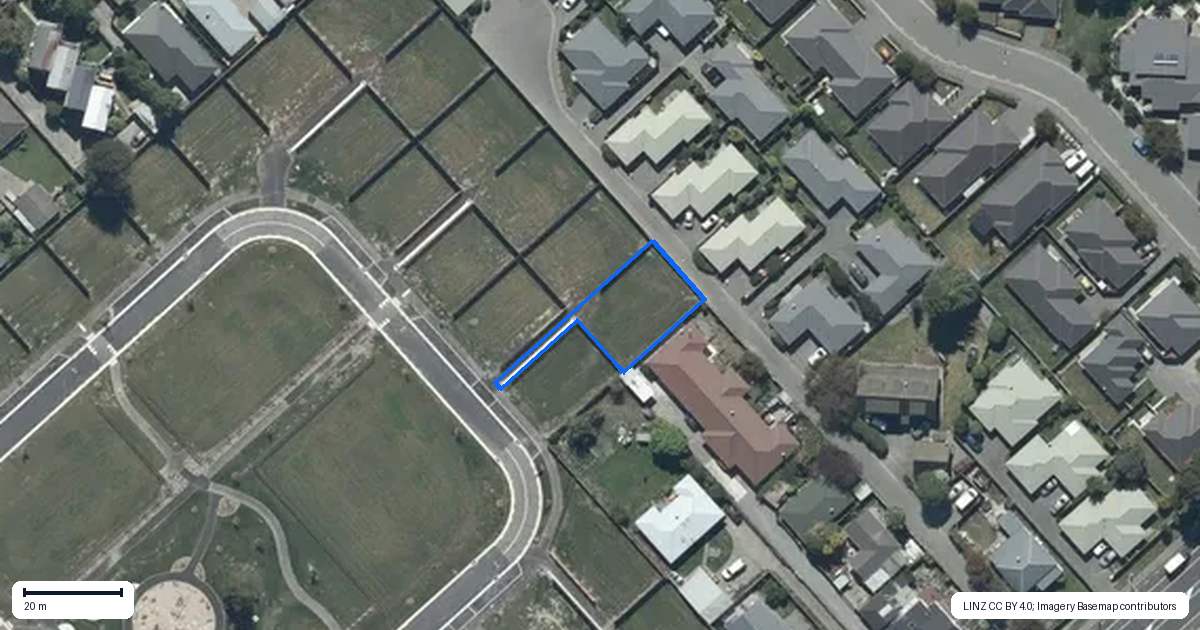 Property context map for 49 Akoranga Place, Hornby, Christchurch