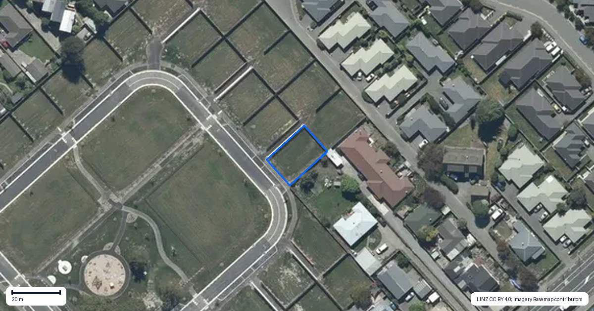Property context map for 51 Akoranga Place, Hornby, Christchurch