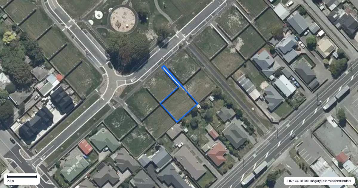 Property context map for 71 Akoranga Place, Hornby, Christchurch