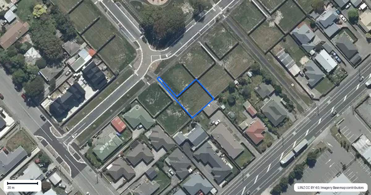 Property context map for 77 Akoranga Place, Hornby, Christchurch