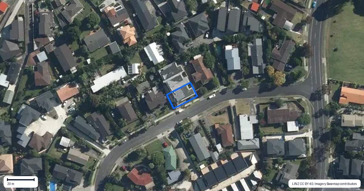Property context map for 50A Jandell Crescent, Bucklands Beach, Auckland