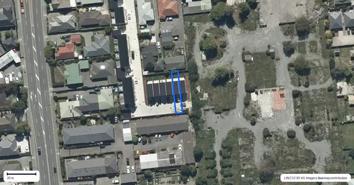 Property context map for 11/29 Main South Road, Sockburn, Christchurch