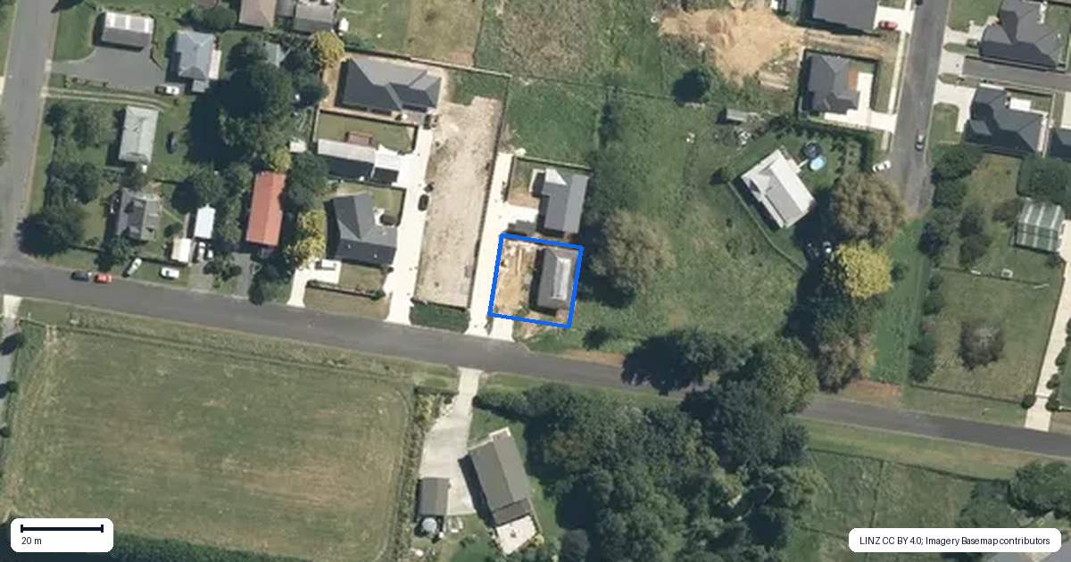 Property context map for 24A Sheehan Street, Kihikihi, Te Awamutu