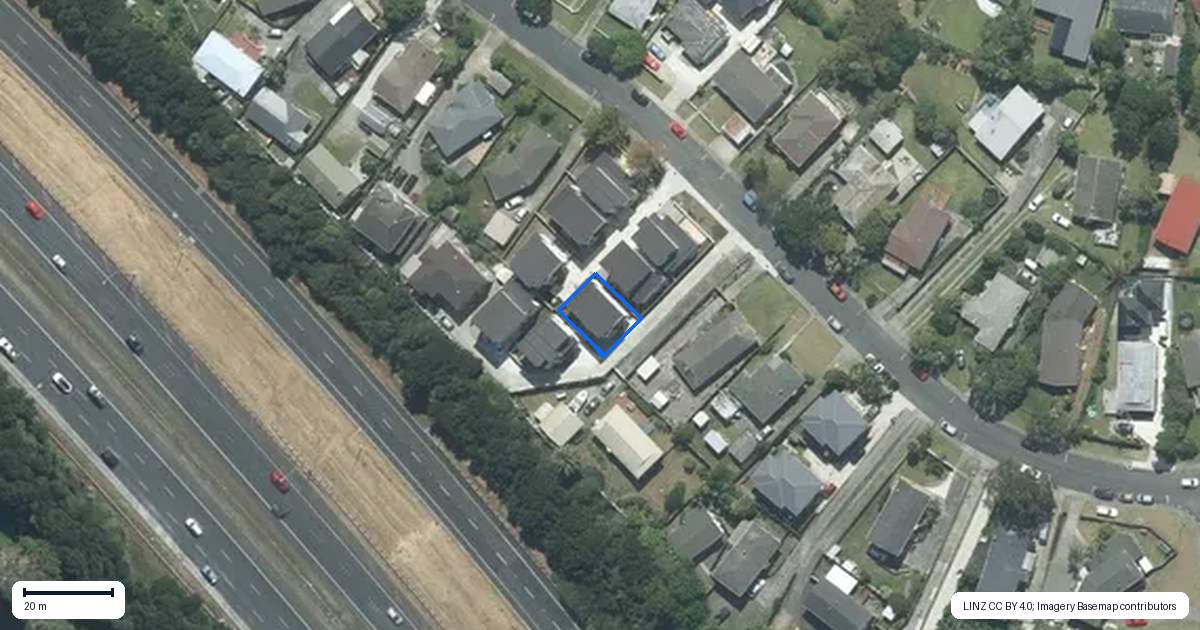 Property context map for 3/46 Cockayne Crescent, Sunnynook, Auckland