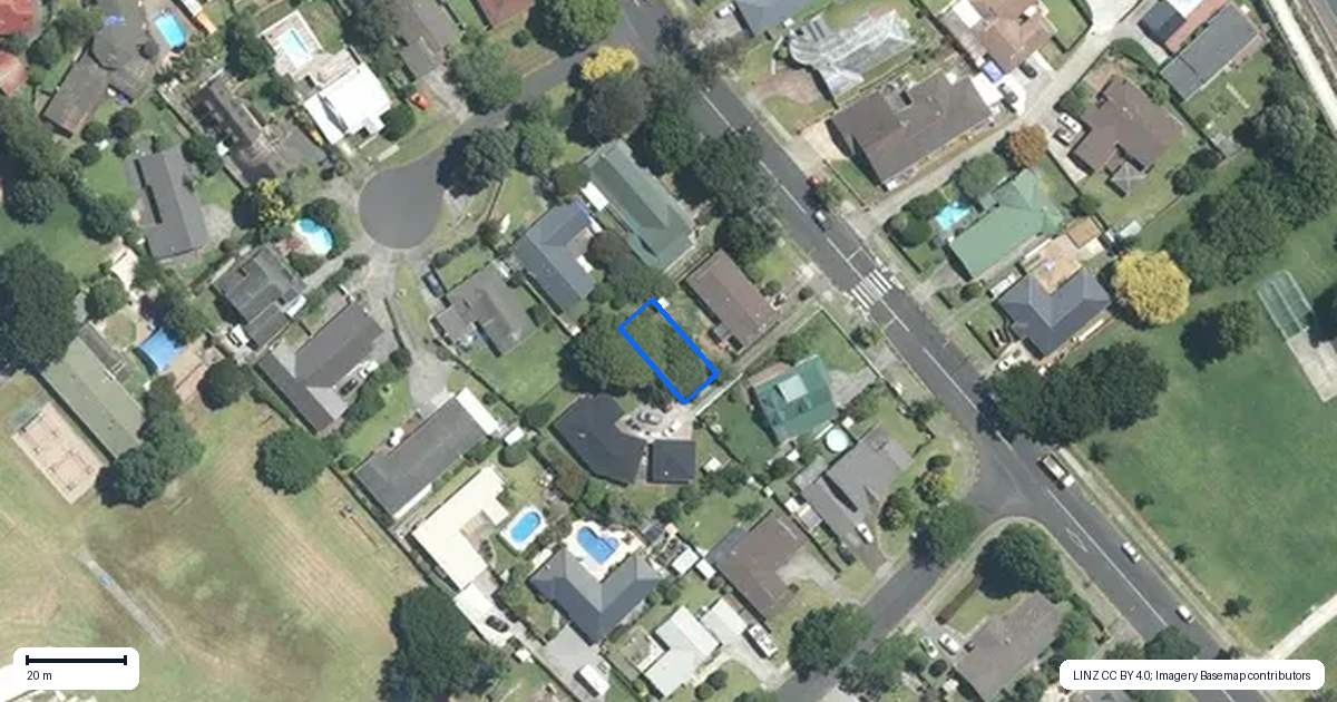 Property context map for 224D Walter Strevens Drive, Conifer Grove, Takanini
