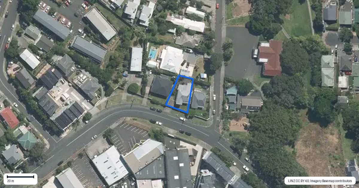 Property context map for 3 Western Springs Road, Morningside, Auckland