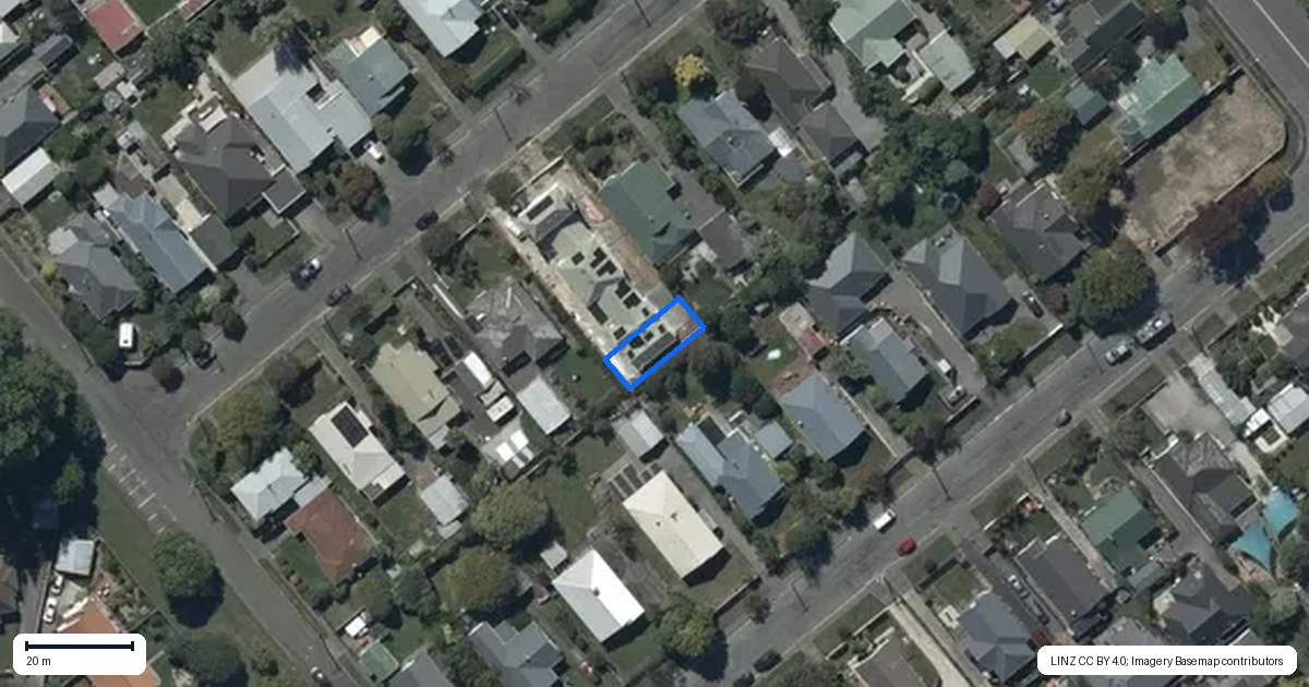 Property context map for 5/16 Stenness Avenue, Somerfield, Christchurch