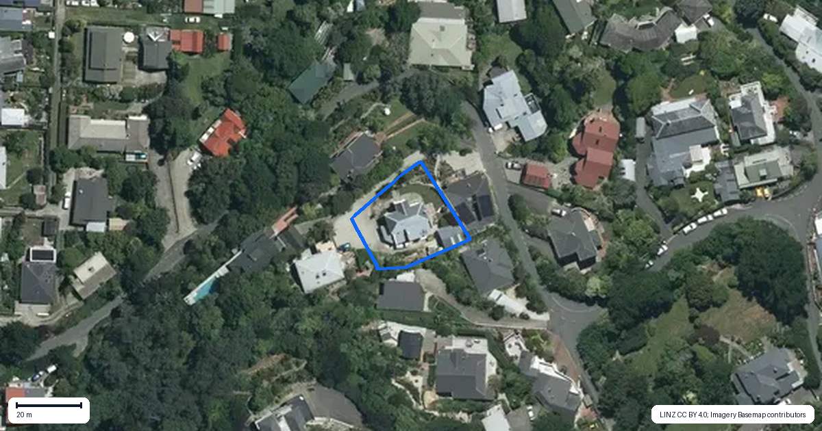 Property context map for 46 Cleveland Terrace, Nelson