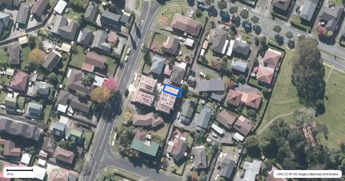 Property context map for 3/24 Aberfeldy Avenue, Highland Park, Auckland