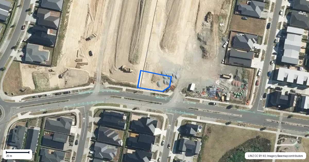 Property context map for 77 Podgora Avenue, Huapai, Kumeu