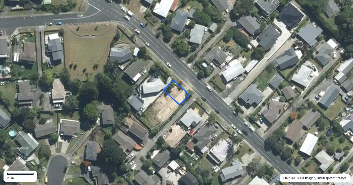 Property context map for 17A Sycamore Drive, Sunnynook, Auckland