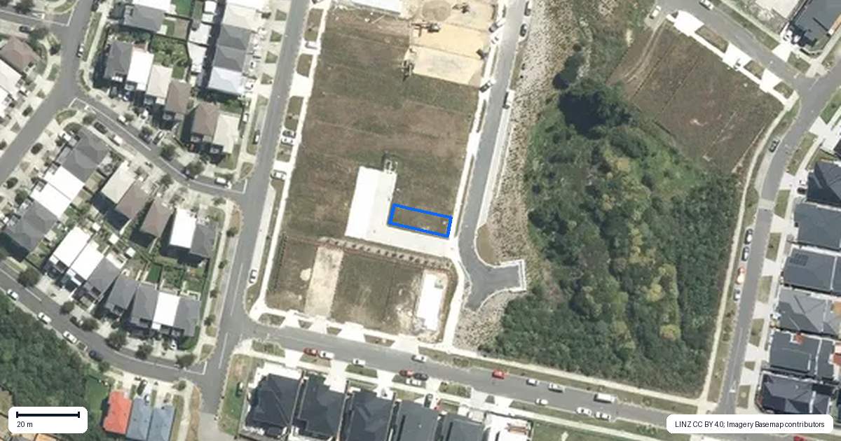 Property context map for 25 Sagitta Drive, Flat Bush, Auckland
