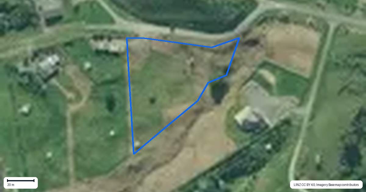 Property context map for 63 Kingfisher Lane, Mangawhai