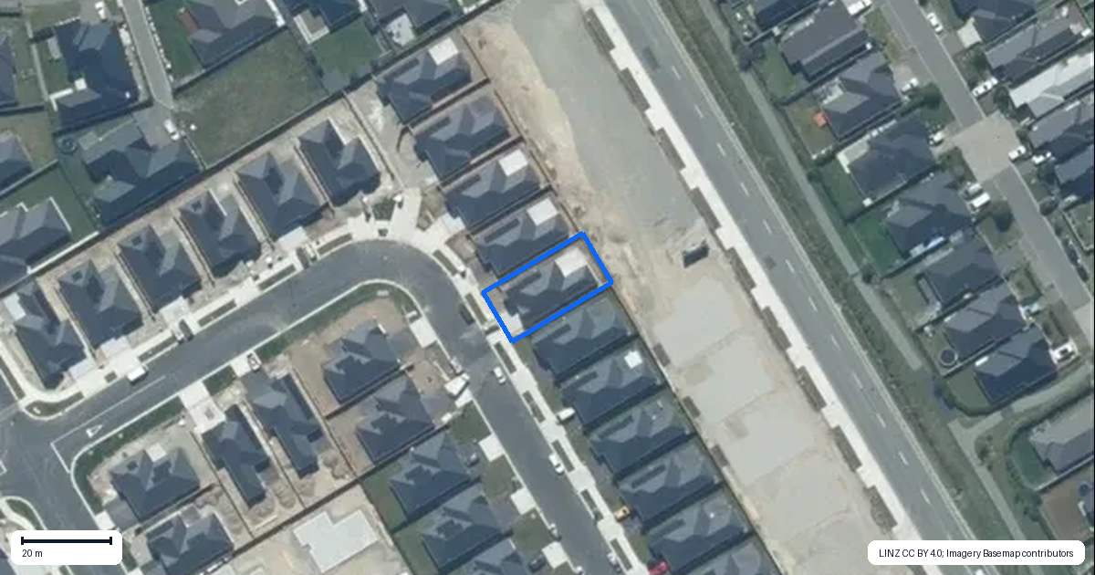 Property context map for 65 Ashurst Crescent, Rolleston