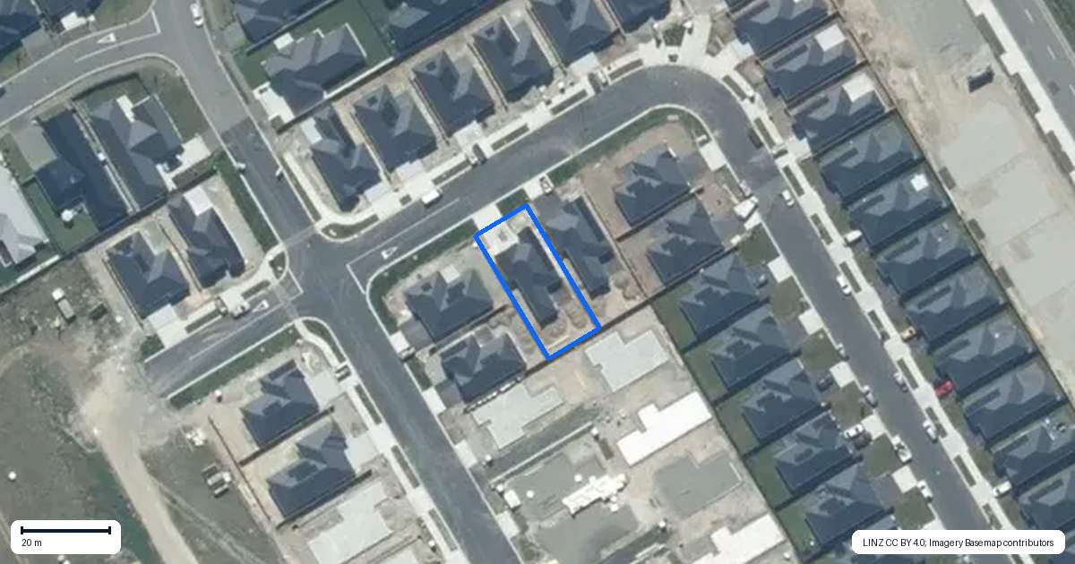 Property context map for 30 Ashurst Crescent, Rolleston