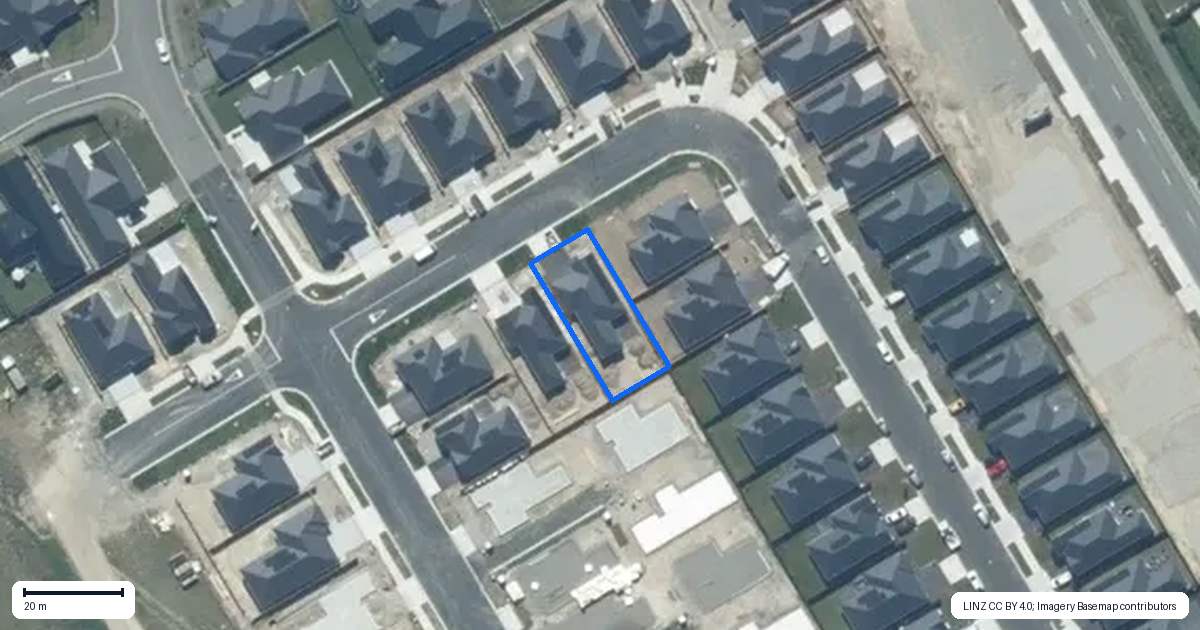 Property context map for 32 Ashurst Crescent, Rolleston