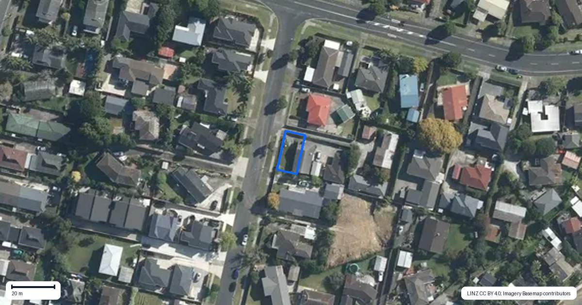 Property context map for 8A Minaret Drive, Bucklands Beach, Auckland