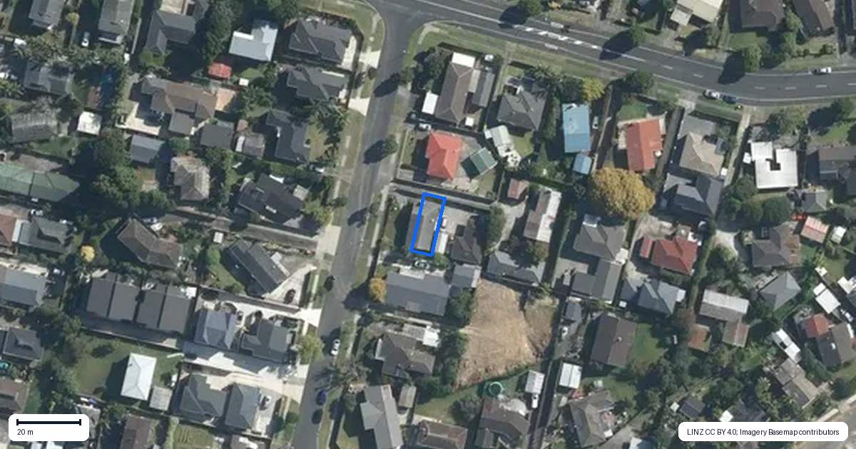 Property context map for 8B Minaret Drive, Bucklands Beach, Auckland